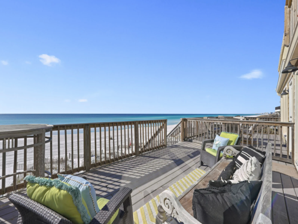 Stunning Oceanfront Four Bedroom Townhome in Destin